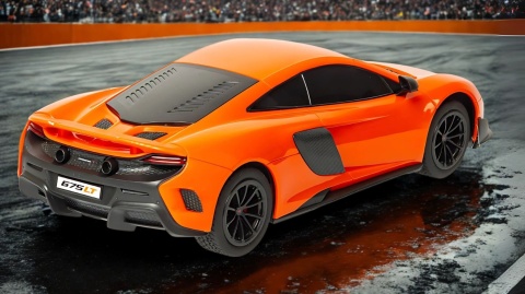 Zdalnie sterowany McLaren 675LT Coupe 1:24 – auto RC z oświetleniem LED Zdalnie sterowany McLaren 675LT Coupe 1:24 – auto RC z oświetleniem LED