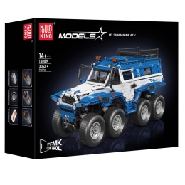 Zdalnie sterowany pojazd terenowy z klocków 8x8 RC 3062 elementy