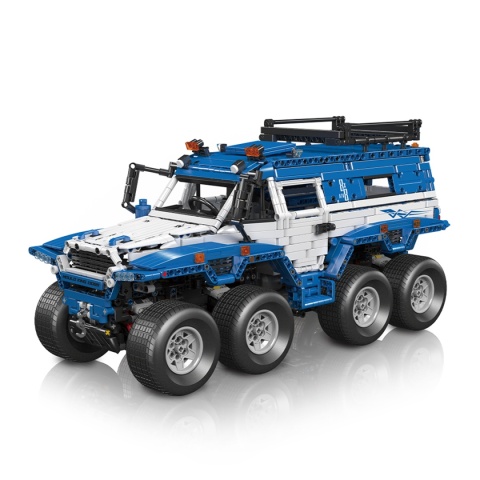 Zdalnie sterowany pojazd terenowy z klocków 8x8 RC 3062 elementy Zdalnie sterowany pojazd terenowy z klocków 8x8 RC 3062 elementy