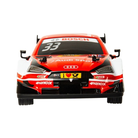 RC Audi RS5 DTM 1:16 czerwony – zdalnie sterowany samochód licencjonowany z LED RC Audi RS5 DTM 1:16 czerwony – zdalnie sterowany samochód licencjonowany z LED
