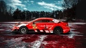 RC Audi RS5 DTM 1:16 czerwony – zdalnie sterowany samochód licencjonowany z LED