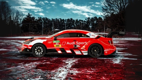 RC Audi RS5 DTM 1:16 czerwony – zdalnie sterowany samochód licencjonowany z LED RC Audi RS5 DTM 1:16 czerwony – zdalnie sterowany samochód licencjonowany z LED