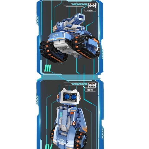 RC Robot Carl 5w1 – Kreatywne Budowanie i Sterowanie 900+ el RC Robot Carl 5w1 – Kreatywne Budowanie i Sterowanie 900+ el
