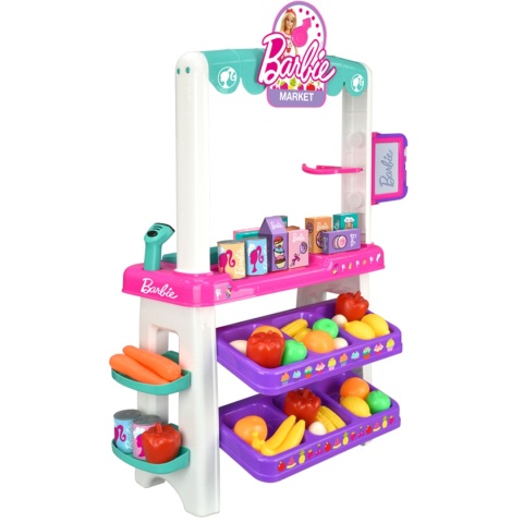 SKLEP SUPERMARKET DLA DZIECI BARBIE 55 AKCESORIÓW SKLEP SUPERMARKET DLA DZIECI BARBIE 55 AKCESORIÓW