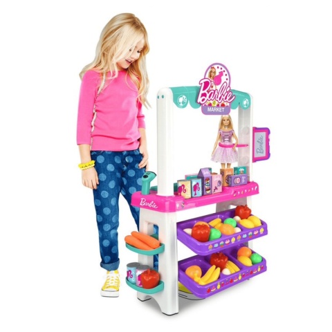 SKLEP SUPERMARKET DLA DZIECI BARBIE 55 AKCESORIÓW SKLEP SUPERMARKET DLA DZIECI BARBIE 55 AKCESORIÓW