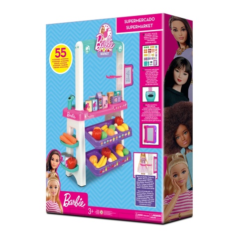SKLEP SUPERMARKET DLA DZIECI BARBIE 55 AKCESORIÓW SKLEP SUPERMARKET DLA DZIECI BARBIE 55 AKCESORIÓW