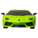 Samochód zdalnie sterowany Lamborghini Aventador RC 1:18 - zielony