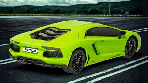 Samochód zdalnie sterowany Lamborghini Aventador RC 1:18 - zielony Samochód zdalnie sterowany Lamborghini Aventador RC 1:18 - zielony