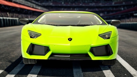 Samochód zdalnie sterowany RC Lamborghini Aventador 1:14 zielony 2.4 GHz Samochód zdalnie sterowany RC Lamborghini Aventador 1:14 zielony 2.4 GHz