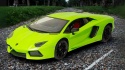 Samochód zdalnie sterowany RC Lamborghini Aventador 1:14 zielony 2.4 GHz