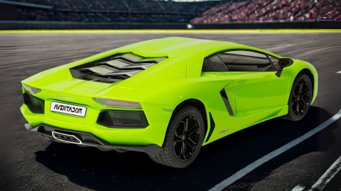 Samochód zdalnie sterowany RC Lamborghini Aventador 1:14 zielony 2.4 GHz Samochód zdalnie sterowany RC Lamborghini Aventador 1:14 zielony 2.4 GHz