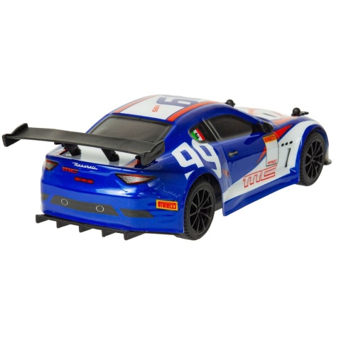 Samochód zdalnie sterowany RC Maserati Granturismo 1:24 niebieski Samochód zdalnie sterowany RC Maserati Granturismo 1:24 niebieski
