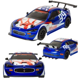 Samochód zdalnie sterowany RC Maserati Granturismo 1:24 niebieski