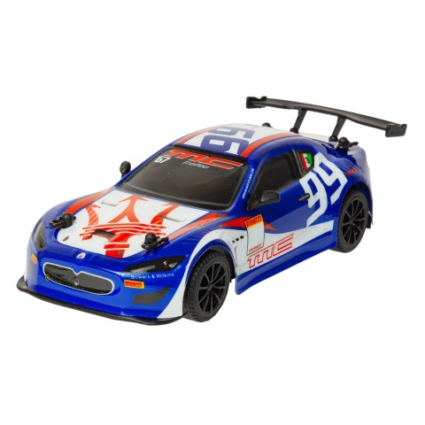 Samochód zdalnie sterowany RC Maserati Granturismo 1:24 niebieski Samochód zdalnie sterowany RC Maserati Granturismo 1:24 niebieski