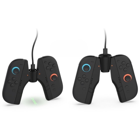 Stacja ładująca do Nintendo Switch 2 z gripami do Joy-Conów, 4 pady Stacja ładująca do Nintendo Switch 2 z gripami do Joy-Conów, 4 pady