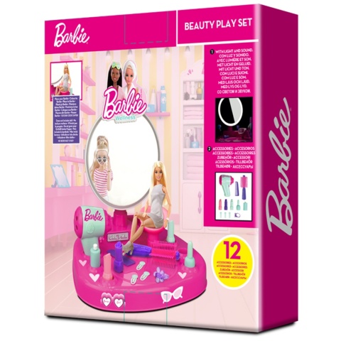 TOALETKA BARBIE INTERAKTYWNA ZABAWKA LED TOALETKA BARBIE INTERAKTYWNA ZABAWKA LED