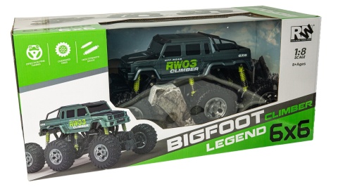W Rock Crawler RC 1:8 6WD – Potężny zdalnie sterowany monster W Rock Crawler RC 1:8 6WD – Potężny zdalnie sterowany monster