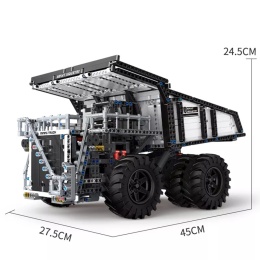Zdalnie Sterowana Ciężarówka z klocków – 2044 elementy,Mould King