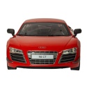 Zdalnie sterowane Audi R8 GT RC 1:18 – czerwony samochód