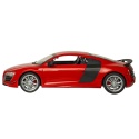 Zdalnie sterowane Audi R8 GT RC 1:18 – czerwony samochód