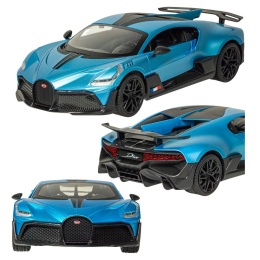 Zdalnie sterowane Bugatti Divo 1:16 niebieski samochód RC