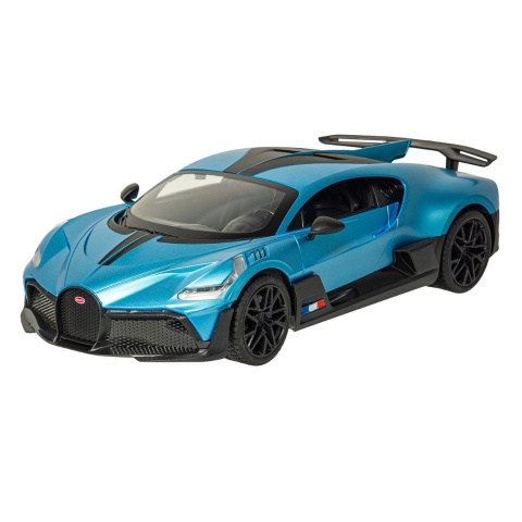 Zdalnie sterowane Bugatti Divo 1:16 niebieski samochód RC Zdalnie sterowane Bugatti Divo 1:16 niebieski samochód RC