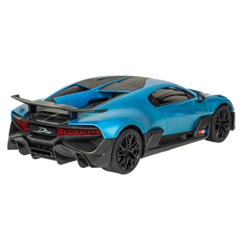 Zdalnie sterowane Bugatti Divo 1:16 niebieski samochód RC Zdalnie sterowane Bugatti Divo 1:16 niebieski samochód RC