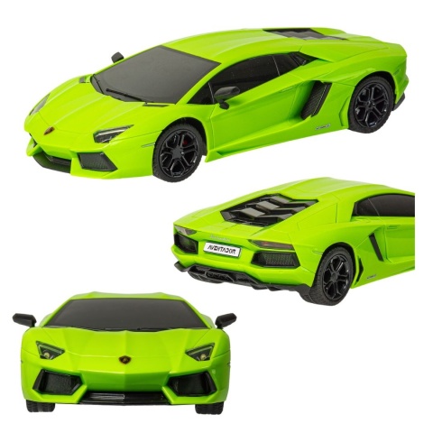 Zdalnie sterowane Lamborghini Aventador RC 1:24 zielone RC auto Zdalnie sterowane Lamborghini Aventador RC 1:24 zielone RC auto