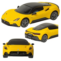 Zdalnie sterowane Maserati MC20 RC 1:24 żółty auto RC