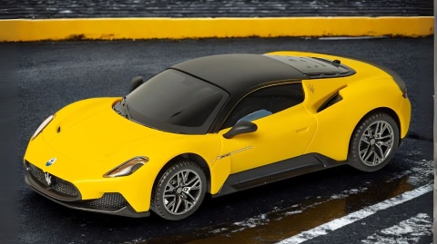 Zdalnie sterowane Maserati MC20 RC 1:24 żółty auto RC Zdalnie sterowane Maserati MC20 RC 1:24 żółty auto RC
