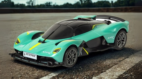 Zdalnie sterowane auto Aston Martin Valkyrie RC 1:24 sage green Zdalnie sterowane auto Aston Martin Valkyrie RC 1:24 sage green