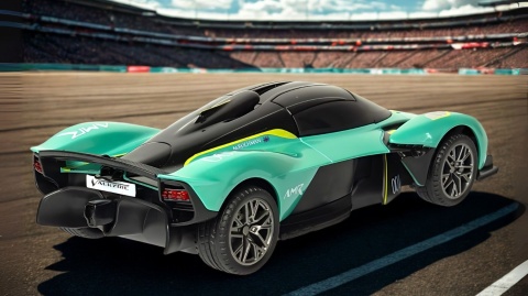 Zdalnie sterowane auto Aston Martin Valkyrie RC 1:24 sage green Zdalnie sterowane auto Aston Martin Valkyrie RC 1:24 sage green