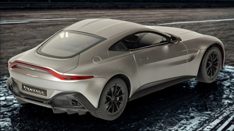 Zdalnie sterowany Aston Martin Vantage 1:24 z LED Zdalnie sterowany Aston Martin Vantage 1:24 z LED