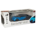 Zdalnie sterowany Bugatti Chiron RC 1:16 niebieskie