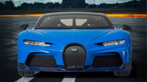 Zdalnie sterowany Bugatti Chiron RC 1:16 niebieskie Zdalnie sterowany Bugatti Chiron RC 1:16 niebieskie
