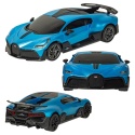 Zdalnie sterowany Bugatti Divo 1:24 – auto RC niebieskie