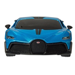 Zdalnie sterowany Bugatti Divo 1:24 – auto RC niebieskie