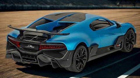 Zdalnie sterowany Bugatti Divo 1:24 – auto RC niebieskie Zdalnie sterowany Bugatti Divo 1:24 – auto RC niebieskie