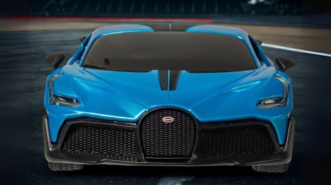 Zdalnie sterowany Bugatti Divo 1:24 – auto RC niebieskie Zdalnie sterowany Bugatti Divo 1:24 – auto RC niebieskie