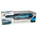 Zdalnie sterowany Bugatti Divo RC 1:12 niebieski samochód