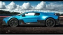 Zdalnie sterowany Bugatti Divo RC 1:12 niebieski samochód