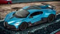 Zdalnie sterowany Bugatti Divo RC 1:12 niebieski samochód