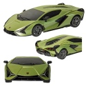 Zdalnie sterowany Lamborghini Sian 1:24 RW RC zielone auto