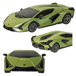 Zdalnie sterowany Lamborghini Sian 1:24 RW RC zielone auto
