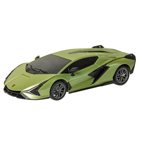 Zdalnie sterowany Lamborghini Sian 1:24 RW RC zielone auto Zdalnie sterowany Lamborghini Sian 1:24 RW RC zielone auto
