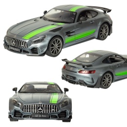 Zdalnie sterowany Mercedes-AMG GT R Pro RC 1:12 szary samochód
