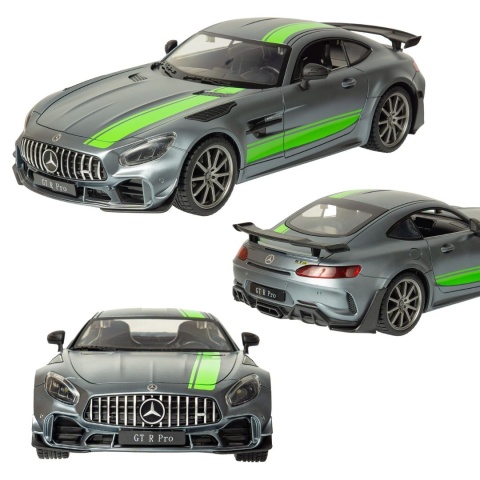 Zdalnie sterowany Mercedes-AMG GT R Pro RC 1:12 szary samochód