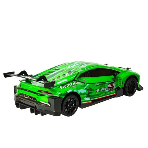 Zdalnie sterowany RC Lamborghini Huracan GT3 1:24 zielony Zdalnie sterowany RC Lamborghini Huracan GT3 1:24 zielony