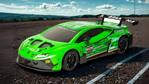Zdalnie sterowany RC Lamborghini Huracan GT3 1:24 zielony Zdalnie sterowany RC Lamborghini Huracan GT3 1:24 zielony