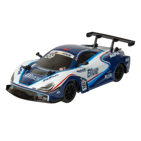 Zdalnie sterowany RC McLaren 675LT Coupe 1:24 niebieski Zdalnie sterowany RC McLaren 675LT Coupe 1:24 niebieski